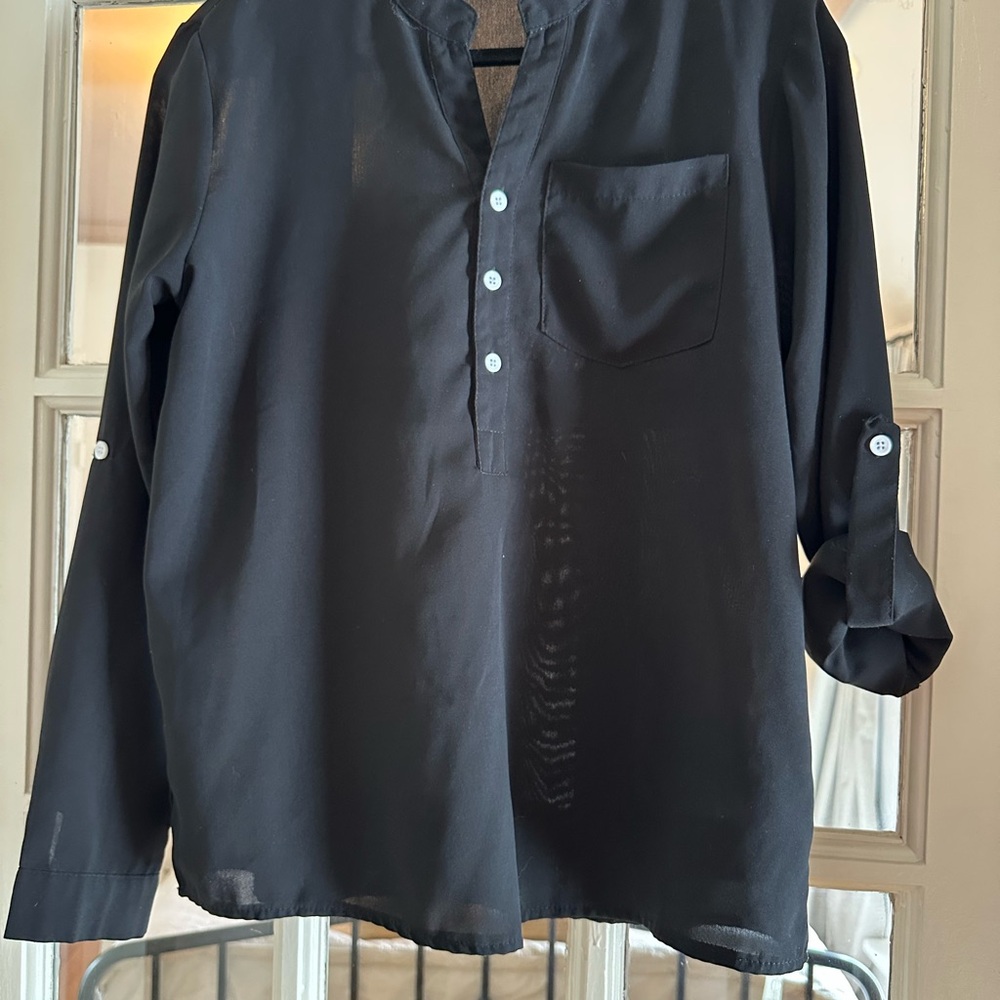 SHEIN Classic Black Top